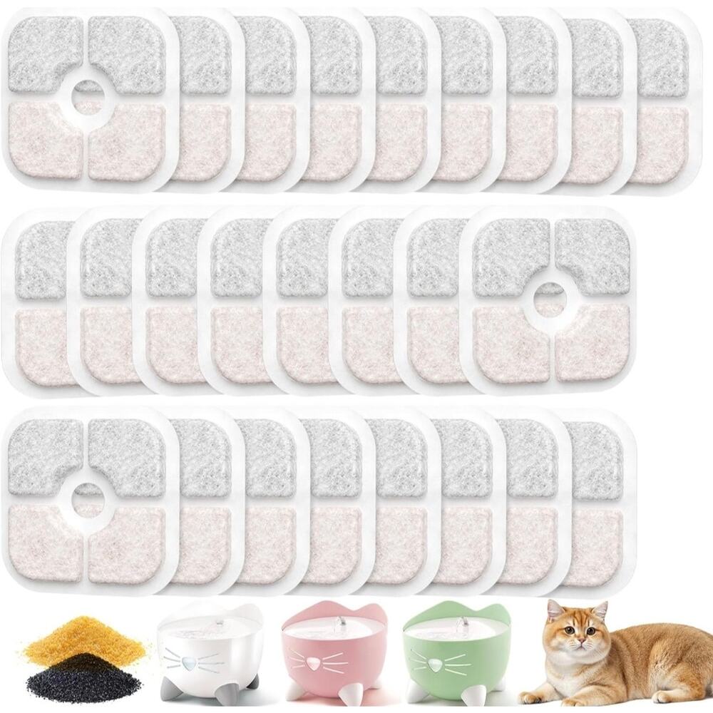 12 Cat Fountain Filter Compatible With Catit PIXI Fountain Water Filters s31